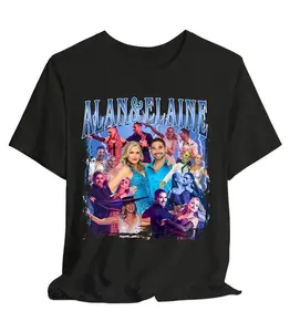 Dance The Night Away Alan & Elaine Shirt Music Fan Graphic Tee