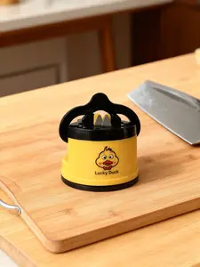 Household Knife Sharpener - 3-Stage Quick Sharpening, Easy to Use & Store, Safe for All Knife Types, Compact Kitchen Gadget for Home Daily Use, Effortless Sharpening for Chefs & Home Cooks dog＆cat