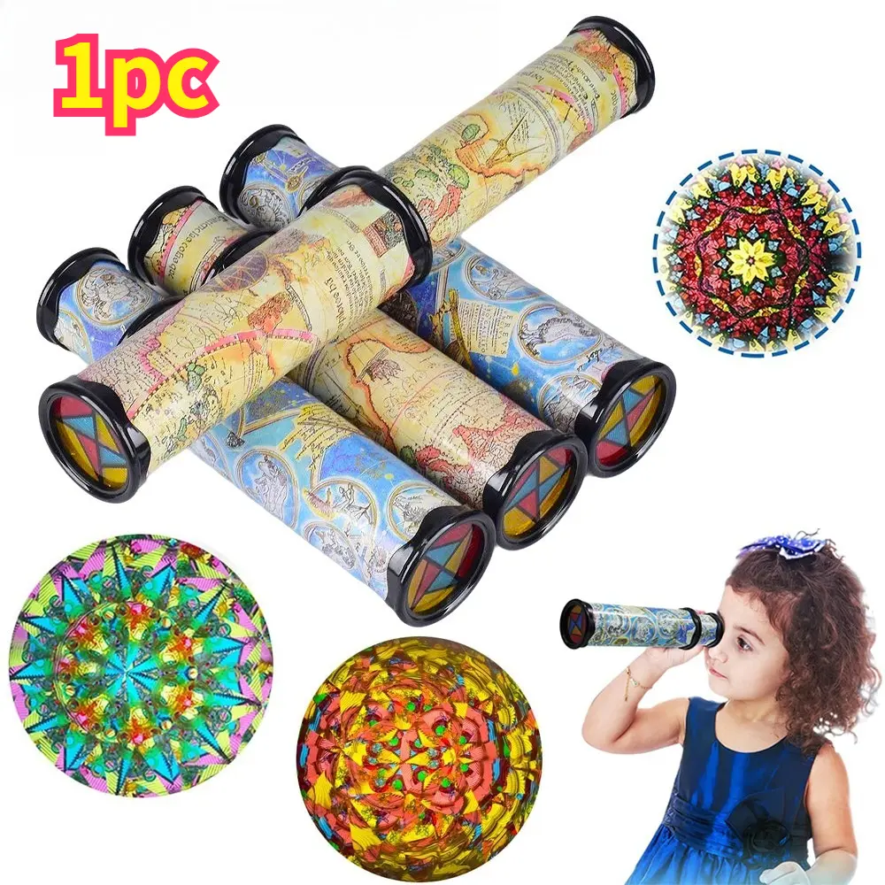 1pc Classic Kaleidoscope Toy, Fun and Colorful Visual Experience. Children's Educational Toy, Children's Gift.