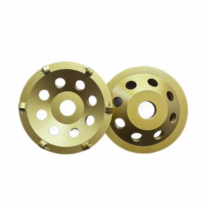 High-Performance 5 inch PCD Diamond Cup Wheel for Aggressive Concrete Grinding and Epoxy Coating Removal Abrasive Tool Abrasive Blade