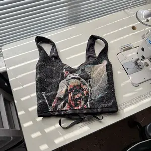 Rod Wave Tapestry Corset Top