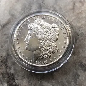 1881-S Morgan Silver Dollar in Brilliant Uncirculated Condition