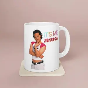 It's Me Jessica Mug, The Hot Chick Meme Mug, 15oz Ceramic Mug, Comedy Movie Meme 11oz Coffee Cup, Funny Mug Gift For Best Friend, Coworker