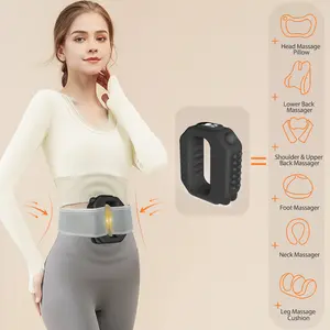 2026 New Fascia Ring R10 Mini Muscle Recovery Fascia Device upgraded adjustable strap fits Up to 55in waist, Cordless Rechargeable, Designed for Waist & Back Muscle Recovery portable massager parents gift summervibes