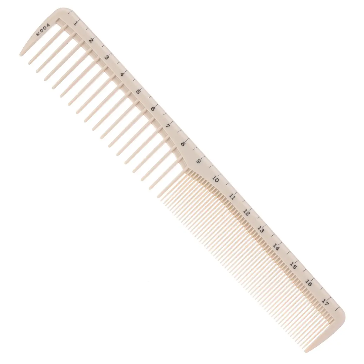 Professional Hair Cutting Comb, Fine Wide Tooth Comb with Precise Measurements, Durable Hairstyling Tool for Salon and Home Use, Tiktok Trendy