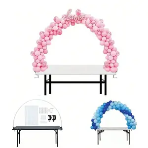 49pcs Adjustable Column Balloon Arch Set, Perfect for Birthday Wedding Baptism Housewarming Decorations, Universal Holiday Supplies