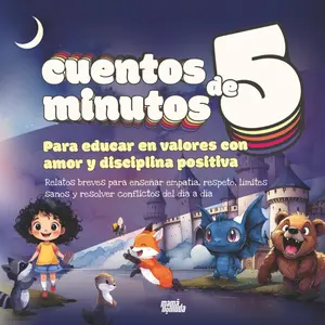 Cuentos de 5 minutos para educar en valores con amor y disciplina positiva: Relatos breves para enseñar empatía, respeto, límites sanos y resolver conflictos del día a día (Spanish Edition)