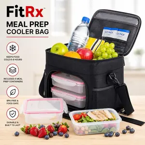 FitRx Meal Prep Cooler Bag