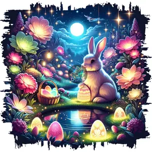 Easter Paradise PNG Design