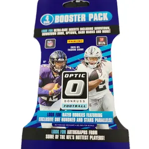 Donruss 2025 Optic Football BOOSTER PACK - 4 Cards with Ultra-Rare Inserts & Exclusive Rookies Autographs from NFL's Hottest Players