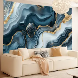 Marble style textured background fabric - the perfect choice for living rooms, bedrooms, offices, and party decorations | Tapestry Wall Mural, Home Decor Supplies | Elegant polyester fiber home decor embellishments