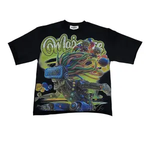 MAJESTIK MEN'S CYBER DJ FRENCH TERRY T-SHIRT