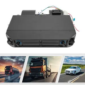 CNCEST BEU-404-100 AC Evaporator with Drain Hose for Cars Agricultural & Engineering Vehicles 137BTU 3 Speed Blower 12V Direct Replacement