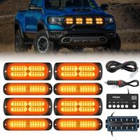 Amber Lights w/Controller 8Pcs