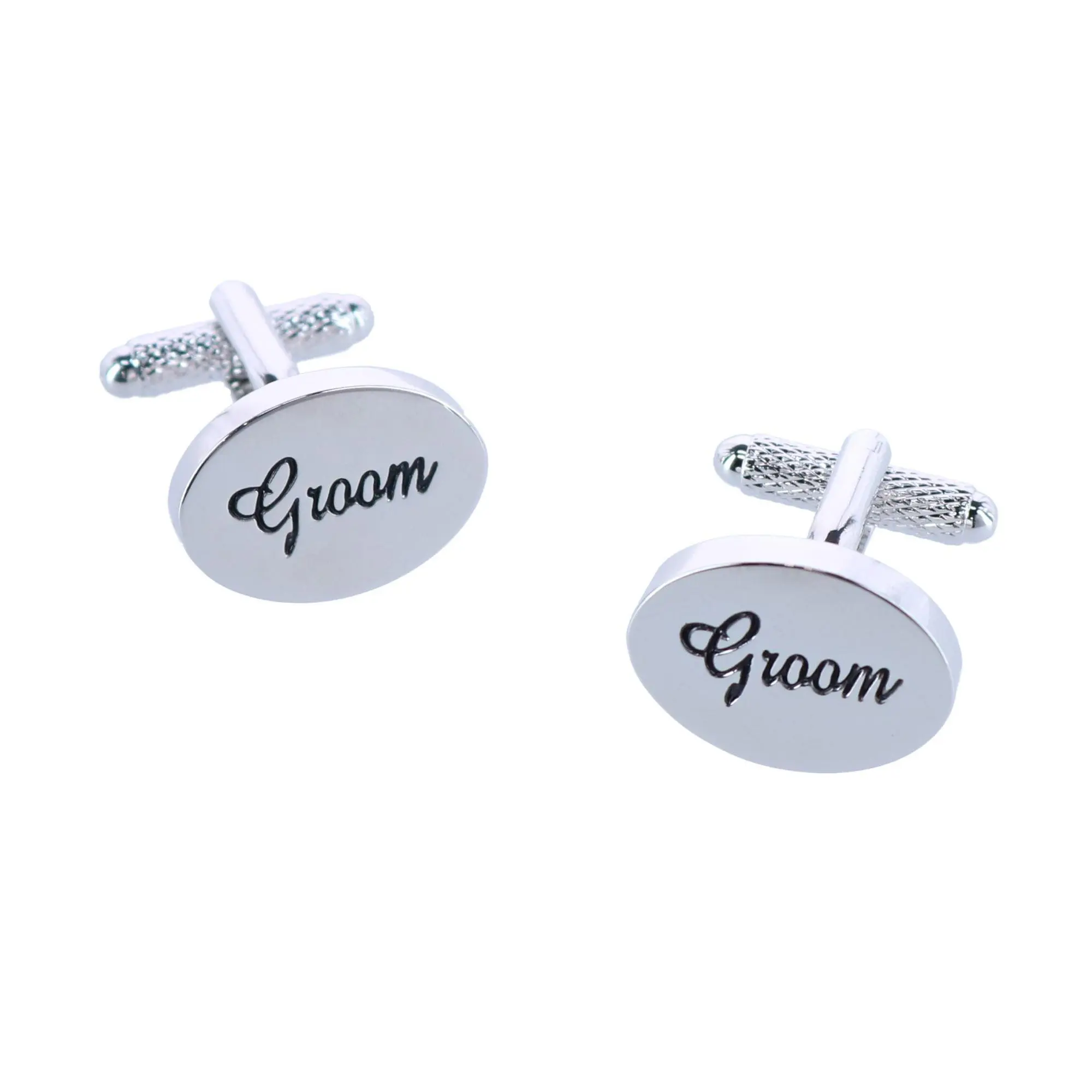 Trafalgar Groom Novelty Cufflinks (1 Pair), Cufflinks, Wedding Gift, Groom Embossed, Male Wear