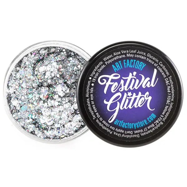 Festival Glitter - Starstruck Holographic Silver