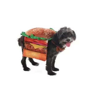 Hamburger Pet Dog Costume