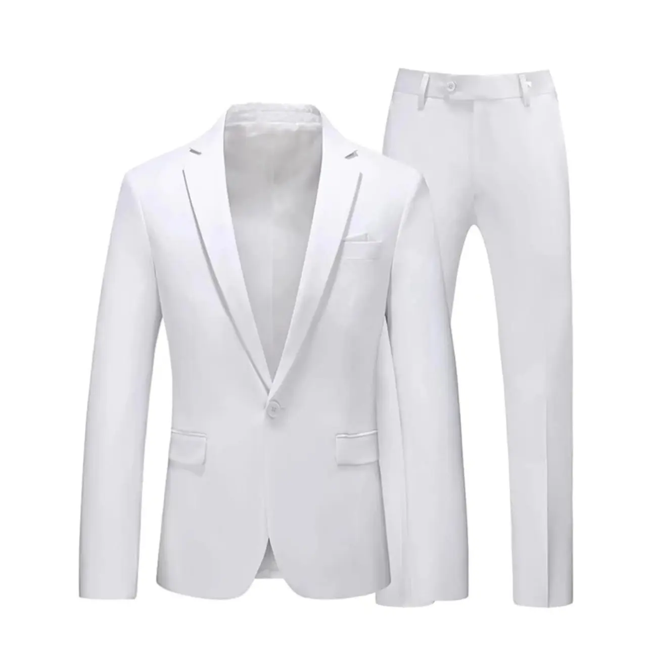 Men's 2 piece One Button Slim Fit Formal Suits.