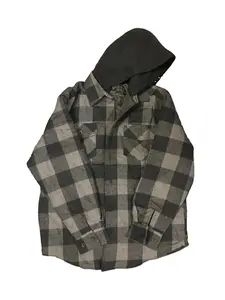 LA GATE COLLECTION U.S.A Man HOODIE Flannel