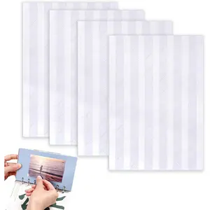 Self Adhesive Clear Photo Corner Stickers 408pcs 4 Sheets for DIY Scrapbook Album Journal Memory Books Picture Mounting
