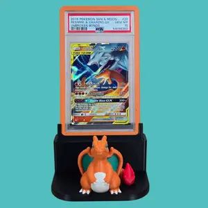Charizard Pokemon Card Display for PSA/ Mag (One-Touch) Case/Toploader