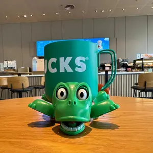 Turtle Cup Holder, Turtle Coaster with Funny Expression, 2 PCS Cup Holder with Liftable Limbs & Expressive Face for Turtles,Tortoise Lover Gag Gifts Home Decor