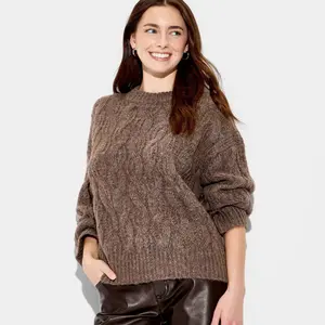 Women's Crewneck Heritage Pullover Sweater - Wild Fable