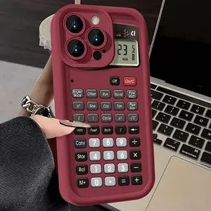 Phone Case - 1pc a Calculator-Themed Phone Case Compatible with for Apple Iphone 17 Pro Max, 16, 15, 14 Plus, 13, 12, 11 Pro Max, As Well As Xs Max, XS, And Galaxy A Series A14, A15, A16, A17, S22, S23, S24, S25 Ultra