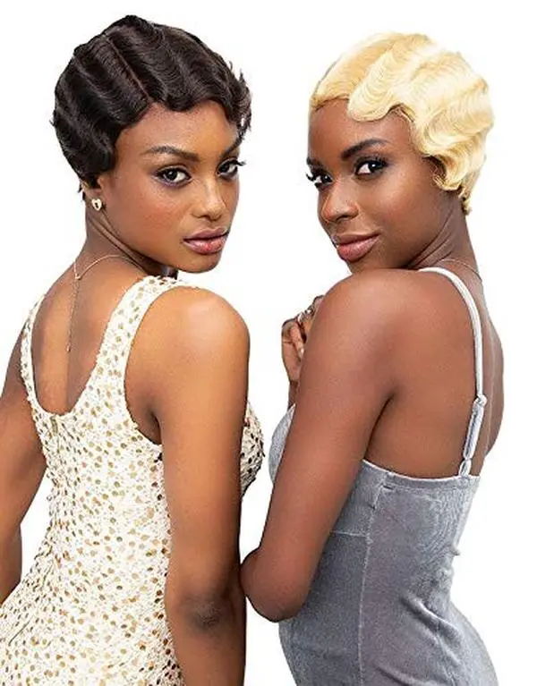 Janet Collection Remy Human Hair MOMMY Parting Wig (FS1B/30)