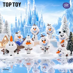 【TOPTOY】Disney Frozen Mischievous Olaf Series Blind Box,Cute Figures,Desktop Ornament, Collectible Toys,Holiday & Birthday Gift,Summervibes,summerwins