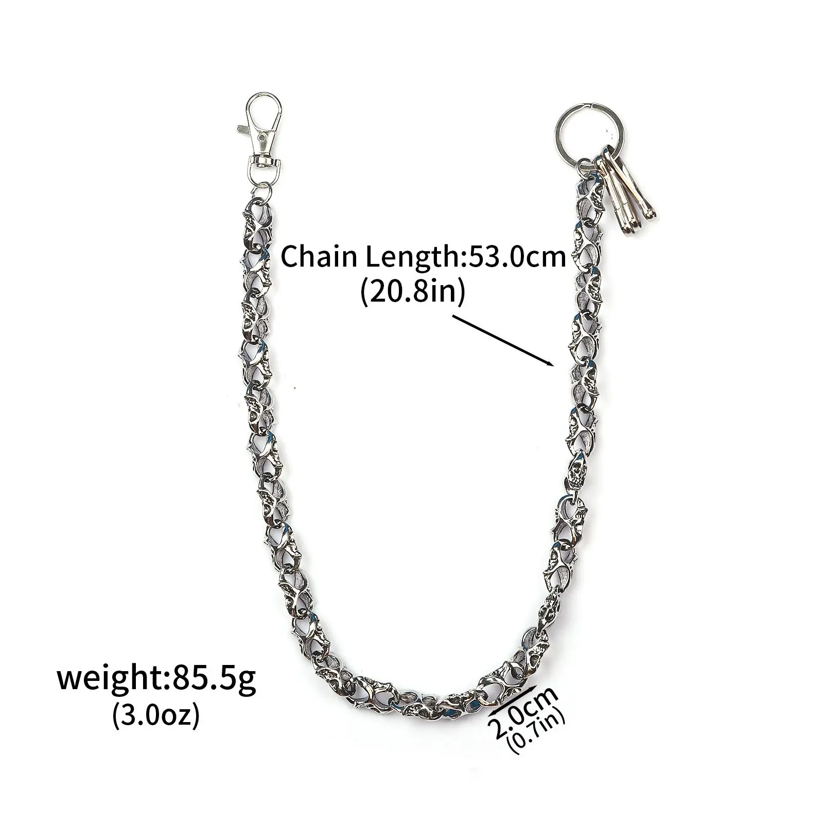 Flying Eagle Skull Ghost Claw Waist Chai