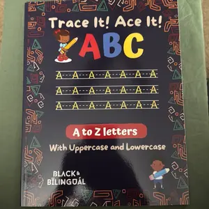 Trace It! Ace It! ABC Tracing Book