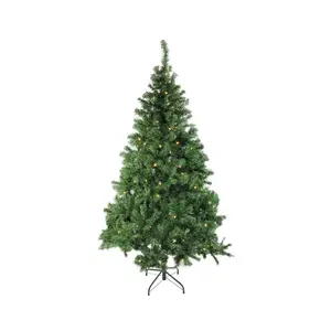 Northlight 6' Mixed Classic Pine Xmas Tree - Clear LED Lights