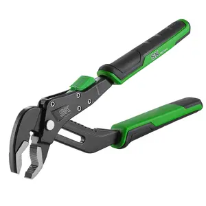 #SpringGlowUp SK 8-Inch Quick Adjust Groove Joint Pliers, Water Pump Pliers, Premium CR-V Construction, SureGrip V-Jaw Design with Comfortable Grips
