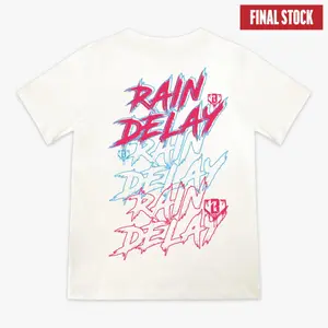 Rain Delay Lightweight Youth Tee - White
