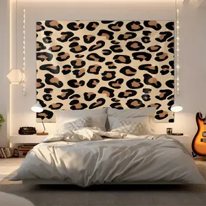 Leopard Print Tapestry, Stylish Wall Hanging Tapestry for Trendy Decor, Dense Texture Digital Print Wall Tapestry, Durable Decorative Tapestry, Perfect for Bedroom, Living Room, or Study, Adds a Wild Touch to Your Home, Unique Patterns Make it Stand Out!