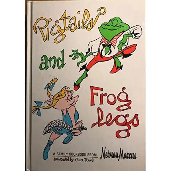 USED Book - Pigtails and Froglegs: A Family Cookbook from Neiman Marcus by Marcus Neiman (Hardcover) - english