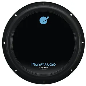 Planet Audio AC12D 12 Inch 1800 Watts 4 Ohm Dual Voice Coil Car Audio Subwoofer