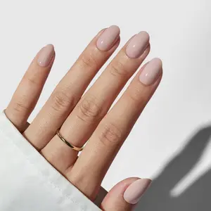 Latte Luxe Beige Press On Nails