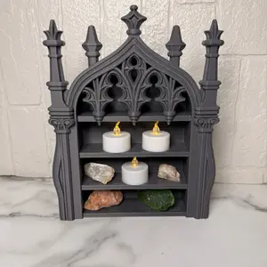 Cathedral trinket shelf perfect for bookshelf