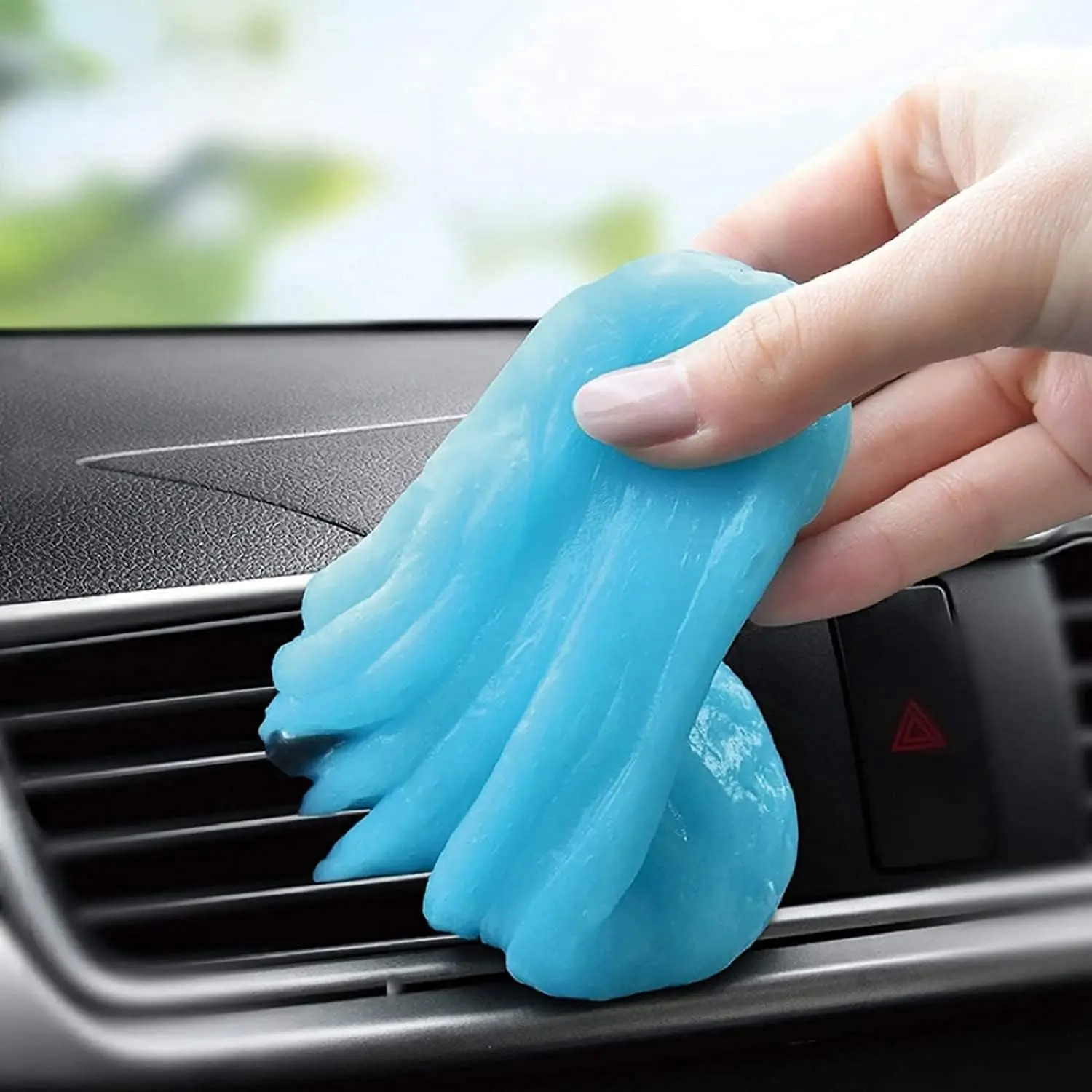 Car Detailing Cleaning Gel - Auto Interior Dust Removal Tool for Car Vents, Keyboards (1 Pack), Cars