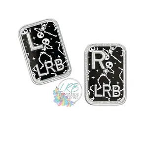 Dancing Skeletons XRay Markers – Personalized Radiology Markers – Handmade X-Ray Tech Gift - Acrylic Xray Marker Set