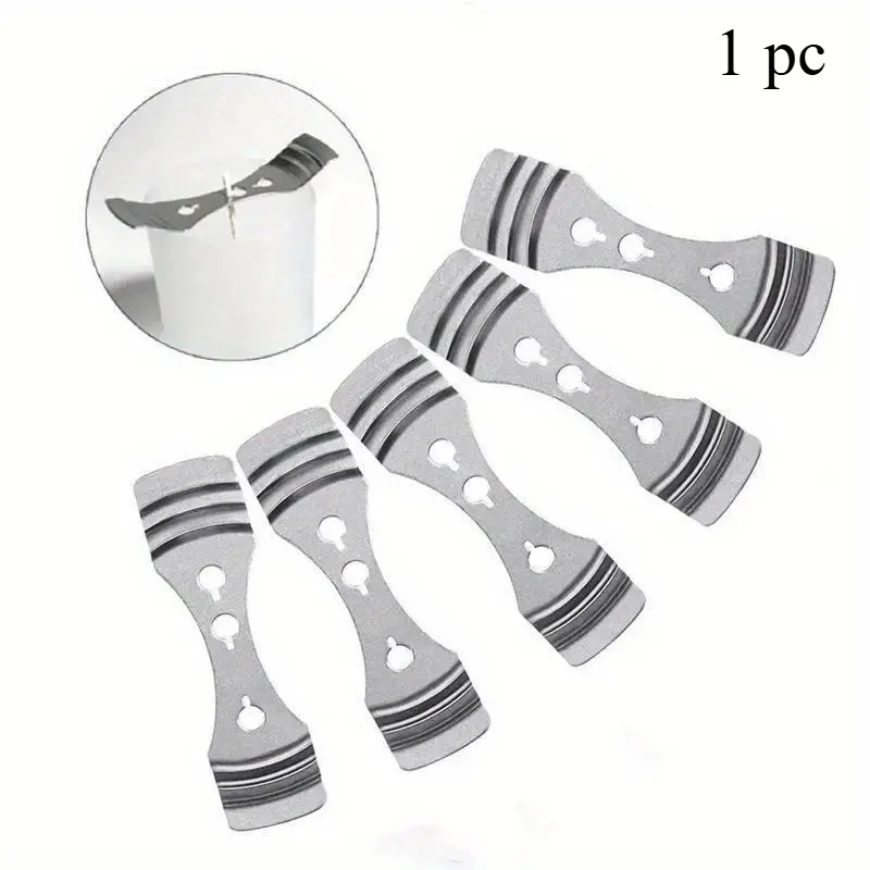 Candle Wick Centering Devices Silver Stainless Steel Candle Wick Holder for Candle Making