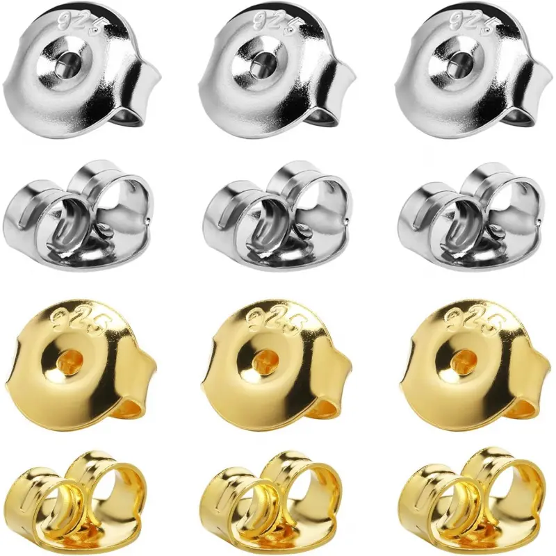 white gold+gold-12pcs