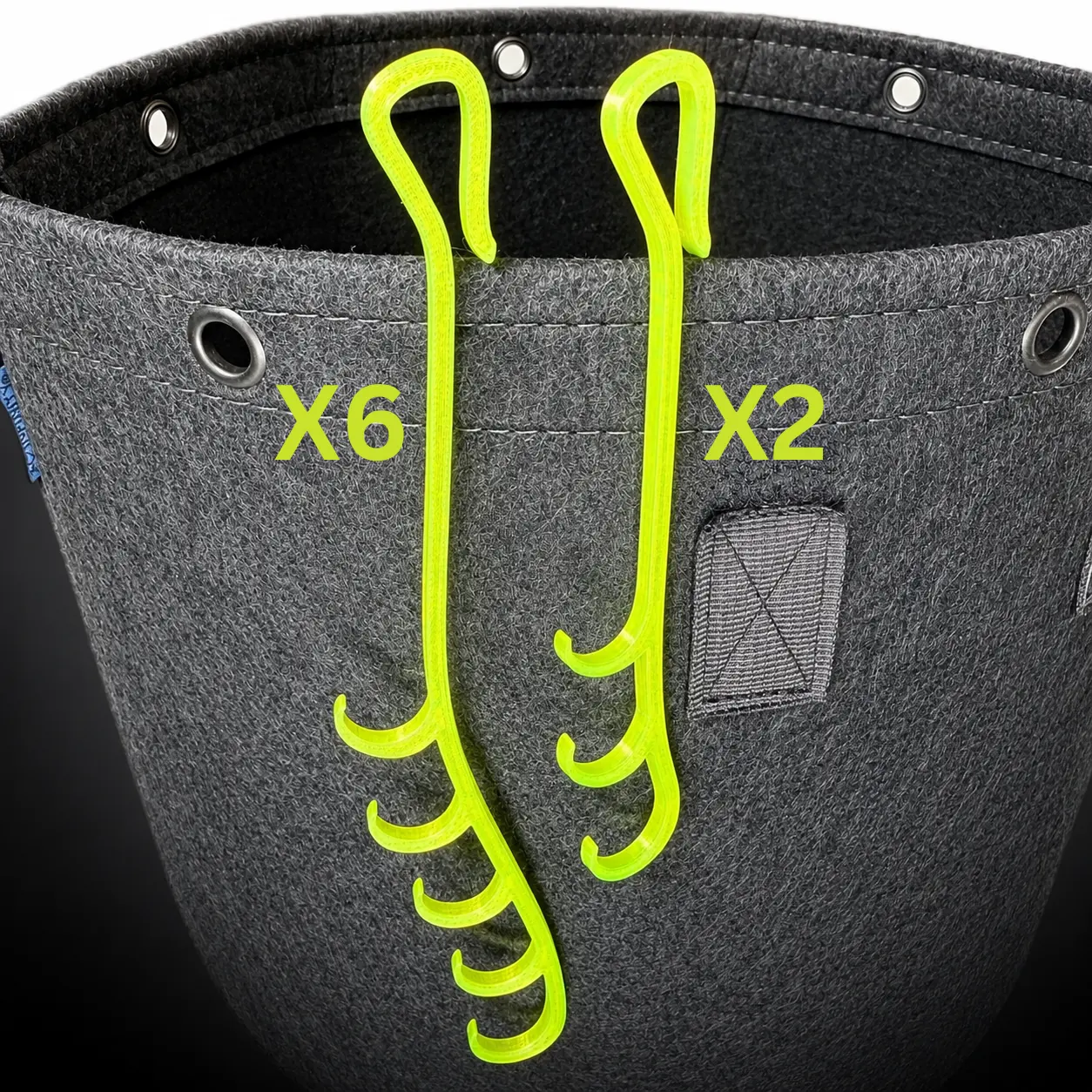 HempHooks LST Mix-Pack | Reusable Plant Training Hooks | Fabric Pot Training System | Patent Pending