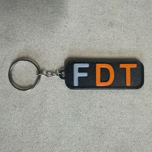 Make your stance clear with this bold 3D printed FDT keychain. Lightweight, durable, and perfect for showing where you stand.