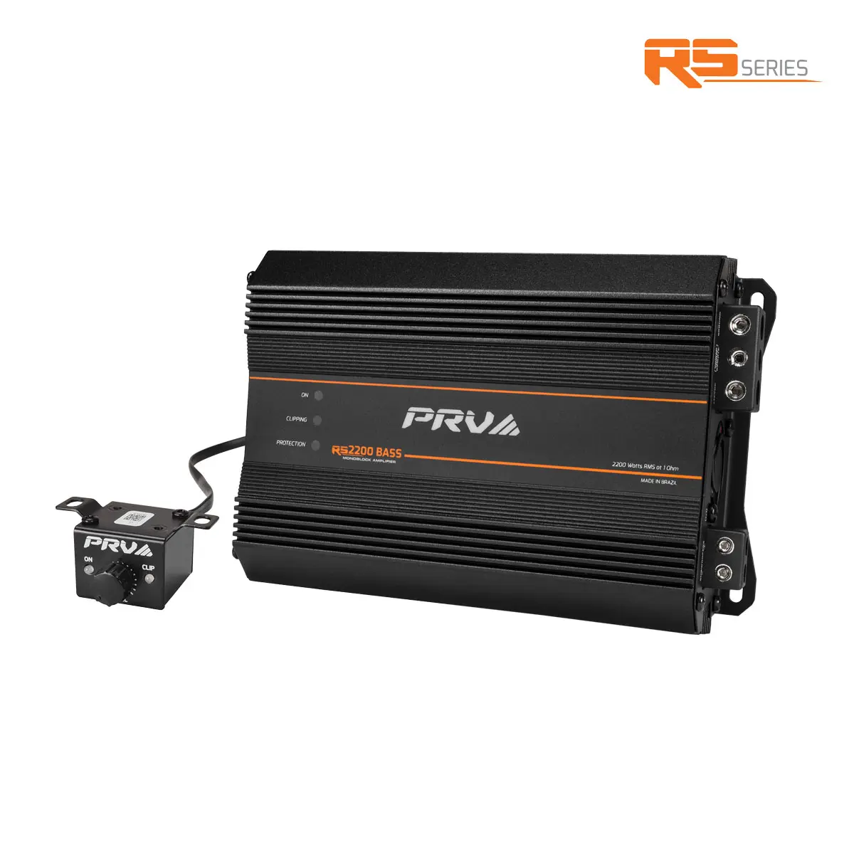 PRV Audio RS2200 BASS 1 Ohm Monoblock 2200W Car Amplifier for Subwoofers