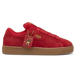 PUMA Mens Suede Xl Op Lace Up Sneakers Shoes Casual - Red