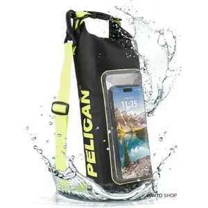 IP68 Waterproof Dry Bag 2L - Roll-top Waterproof Backpack with Phone Case/Pocket - Boating and Kayaking Accessories - Essential for Camping, Swimming, Beach, Fishing, Rafting, and Travel