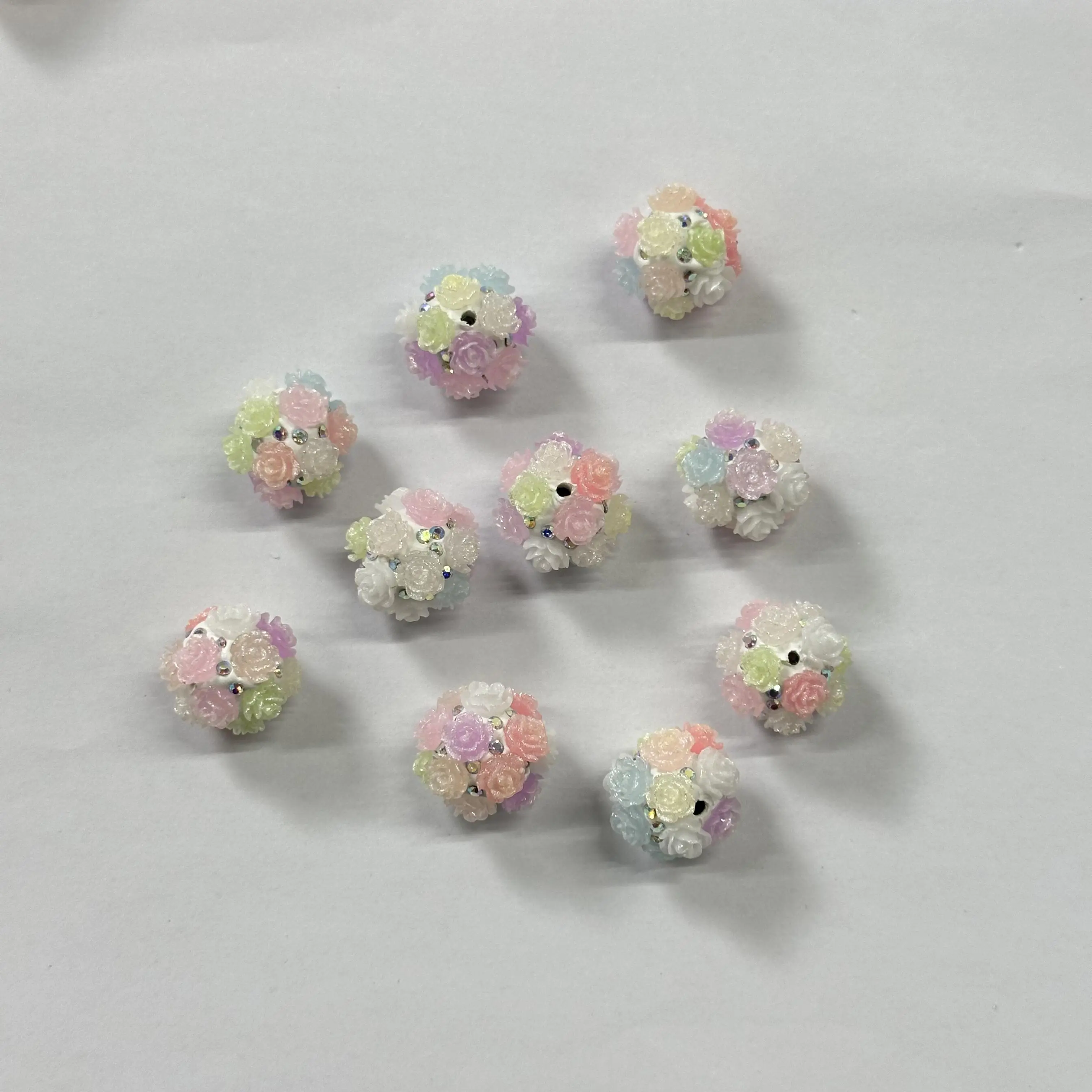 ZY2012012 10PCS Flower ball